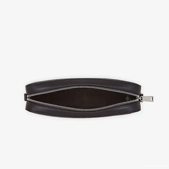 Affordable HOT Camera Yellow Compact FF In Case Fabric Black Fendi Motif 0429